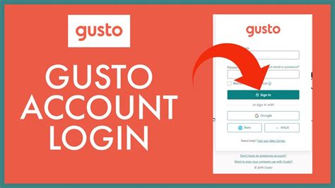 Setting up your Gusto account