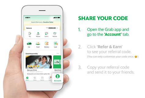 Sharing Referral Code