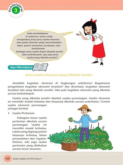 Jawaban Tema 8 Kelas 5 Halaman 70: Menguasai Bahasa Indonesia dengan Baik