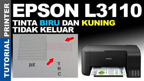 Tinta Epson L3110 Tidak Keluar