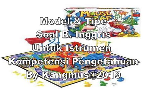 Tipe Soal Bahasa Inggris