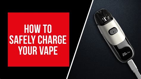 Tools for Safely Recharging Vape Battery