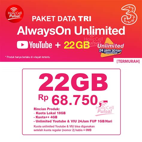Top Up Data Tri