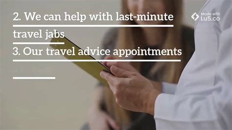 Travel Clinic Appointment