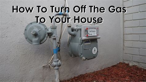 Turn off the gas supply