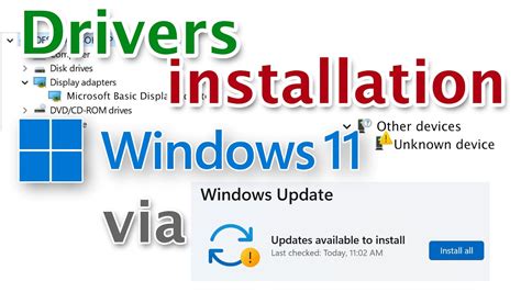 update windows 11 drivers