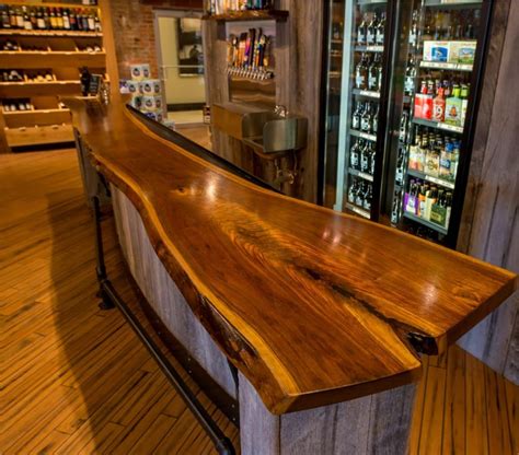 Wooden Bar Top Counter