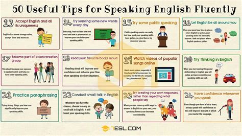 Speak with people who are fluent in English