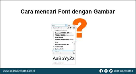 alternatif cara mencari font dengan layanan lainnya