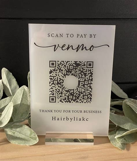 Venmo QR Code for Business