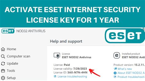 ESET NOD32 License Key 2022