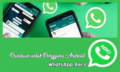 Aplikasi WhatsApp Aero