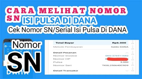 Cek Dana Pulsa