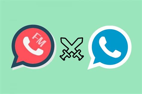 FMWhatsApp versus WhatsApp Biasa