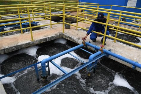 Instalasi pengolahan air limbah di bangunan indonesia
