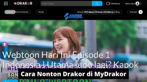 Nonton Drakor Secara Online dengan Mudah dan Praktis