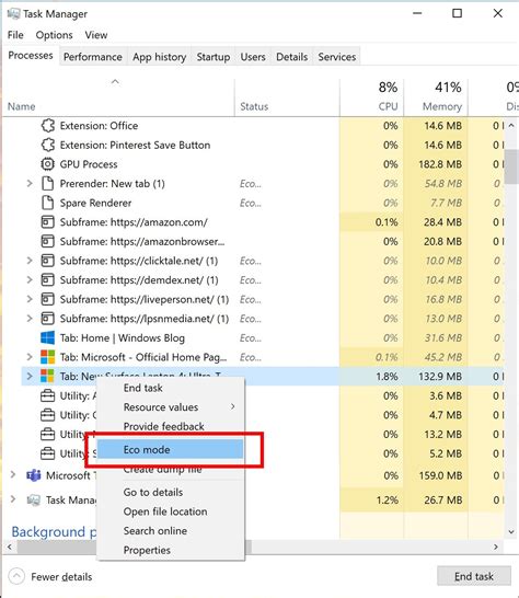 Task Manager Windows 10