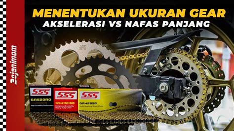 Rasio Ukuran Gear untuk Top Speed di Indonesia