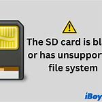 sd card error