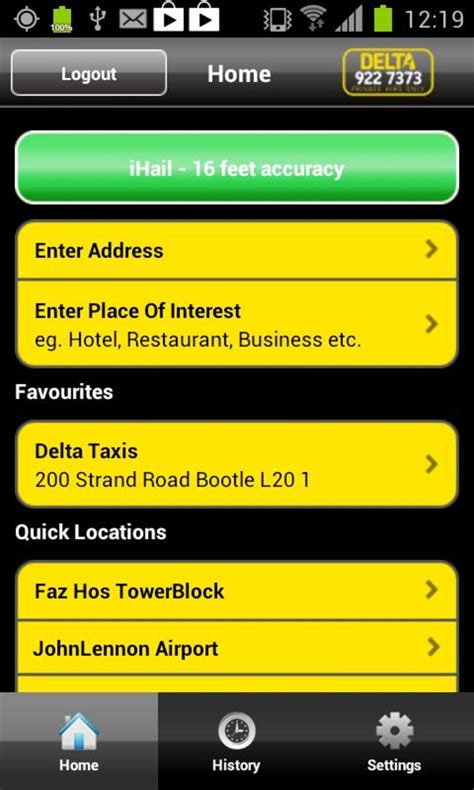 Delta Taxi App Asia