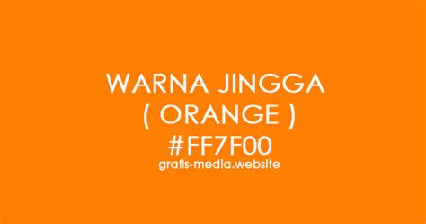 Penggunaan Warna Jingga dan Orange pada Desain