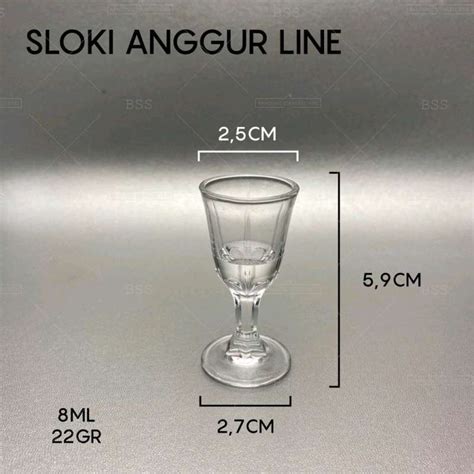 Gelas Sloki Anggur