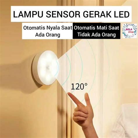 Lampu LED sensor gerak di Indonesia