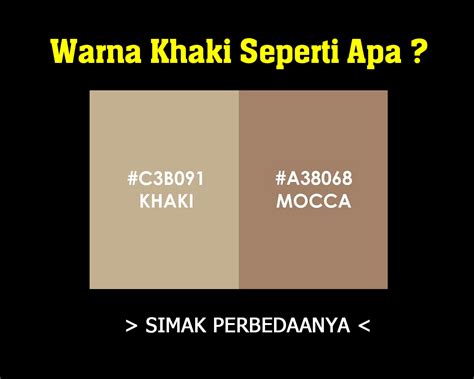 Pilihlah Warna Khaki dan Cream yang Pas