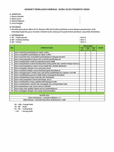 guru evaluasi siswa