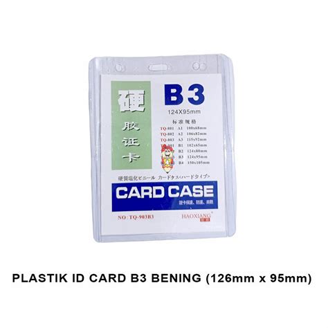 ID card B3 berapa cm