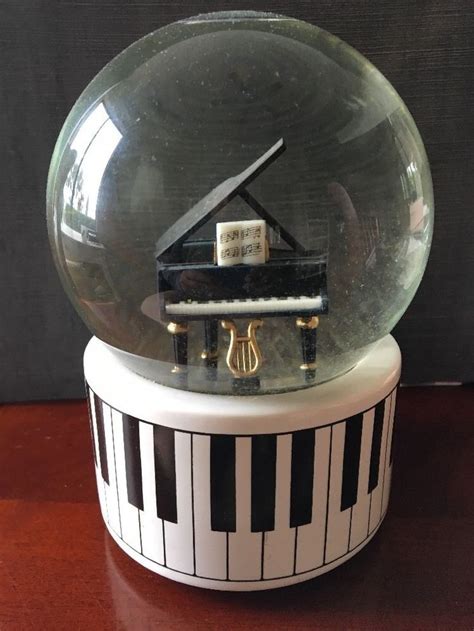 snow globe music box mechanical components