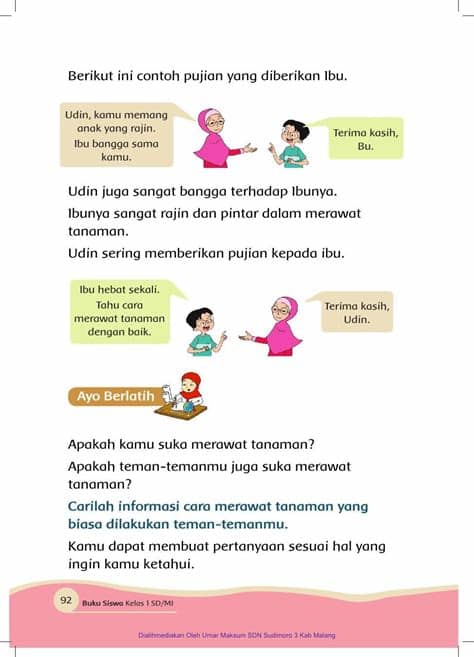 Membaca Petunjuk Dalam Soal Kelas 3