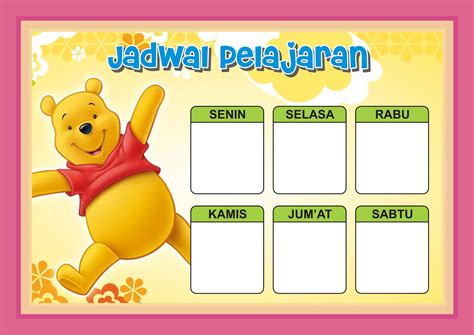 Jadwal Belajar