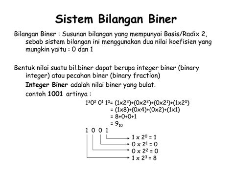 Sistem Bilangan Biner