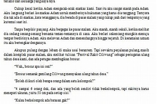 Kalimat Cerpen Indonesia
