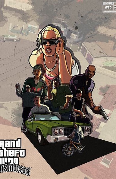GTA: San Andreas Poster