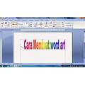 Cara Membuat Word Art dengan Microsoft Word