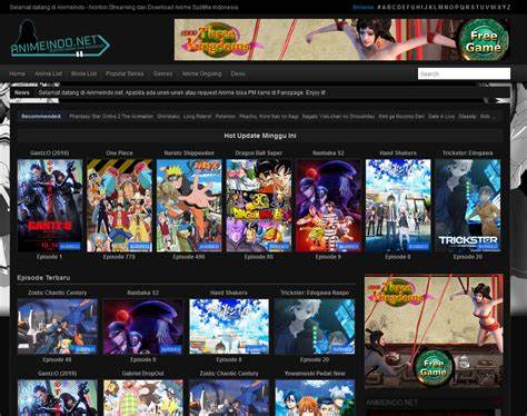 Animeindo vs situs streaming anime lainnya