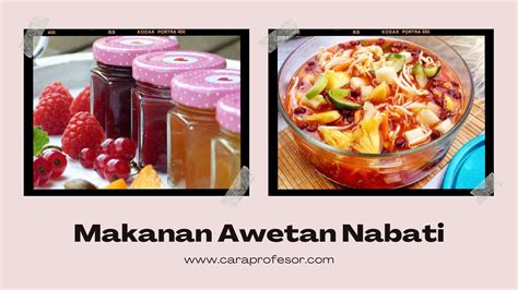Minuman Awetan Bahan Nabati Indonesia