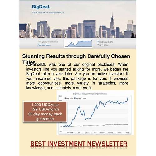 investment newsletter
