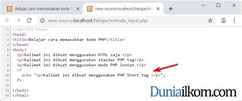 Memasukkan konten ke dalam form html Indonesia