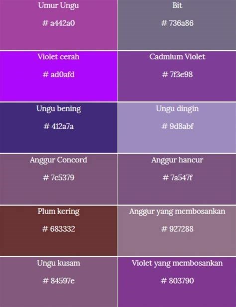 warna ungu dan biru indonesia