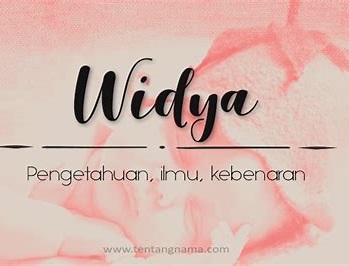 Apa Arti Nama Widya di Indonesia?