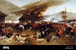 Schlacht von Rorke Drift im Anglo-Zulu Krieg in Provinz Natal ...