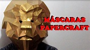 Cómo hacer MASCARAS DE PAPEL 3D para IMPRIMIR GRATIS| PAPERCRAFT ...