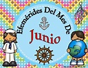 Fabulosos y lindos diseños de las efemérides del mes de junio ...