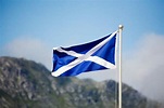 Bandeira da Escócia. uma das mais antigas do mundo
