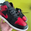 Air Jordan 1 Mid Black + Red = Bred | SneakerNews.com