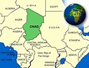 Map of Chad. | - CountryReports