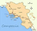 Campania Maps and Travel Guide | Wandering Italy